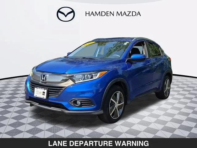 Used 2022 Blue Honda AWD EX image 7