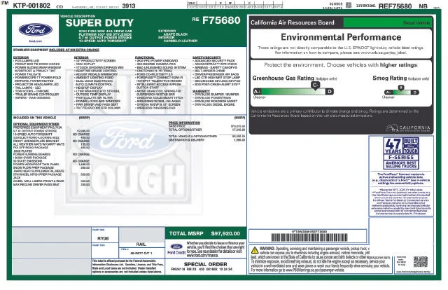 Used 2024 Black Ford Platinum image 13