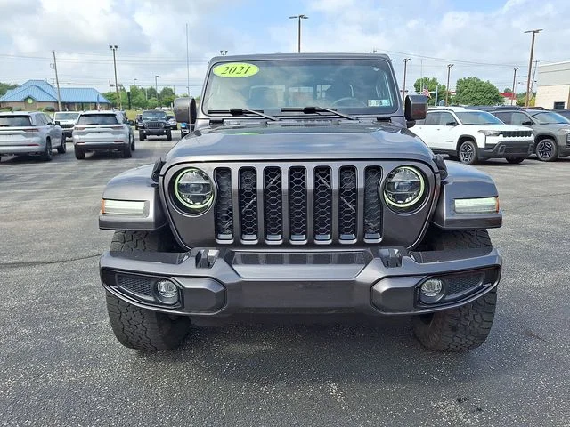 Certified Used 2021 Gray Jeep Overland image 3