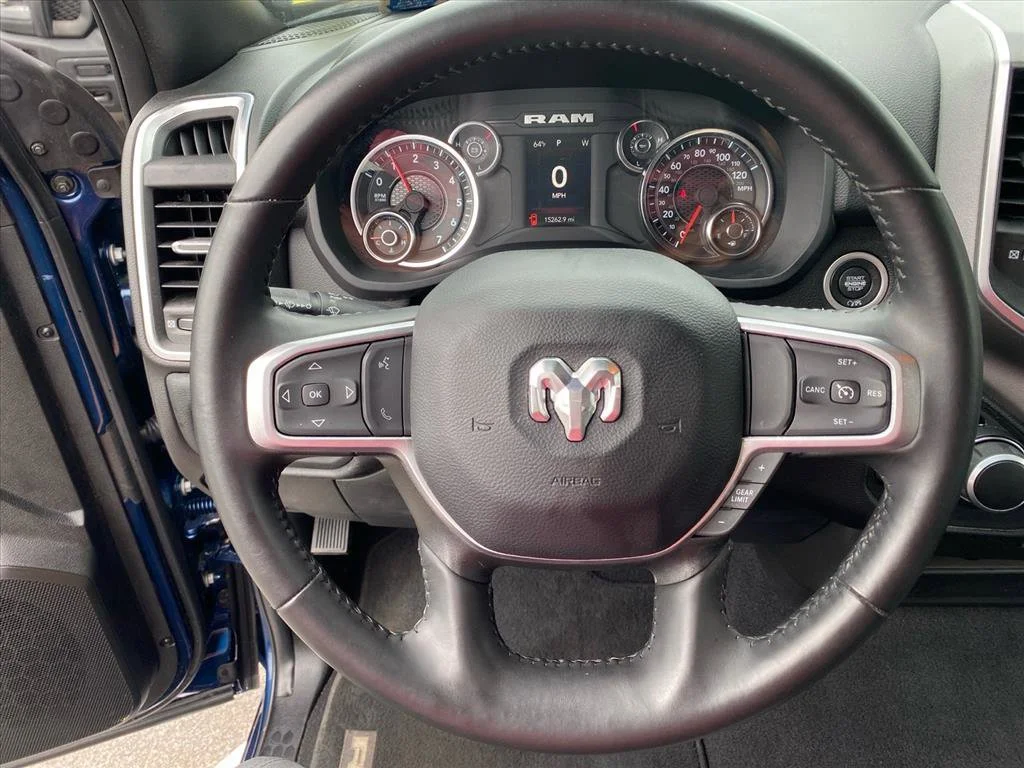 Used 2024 Patriot Blue Pearlcoat Ram Big Horn image 10