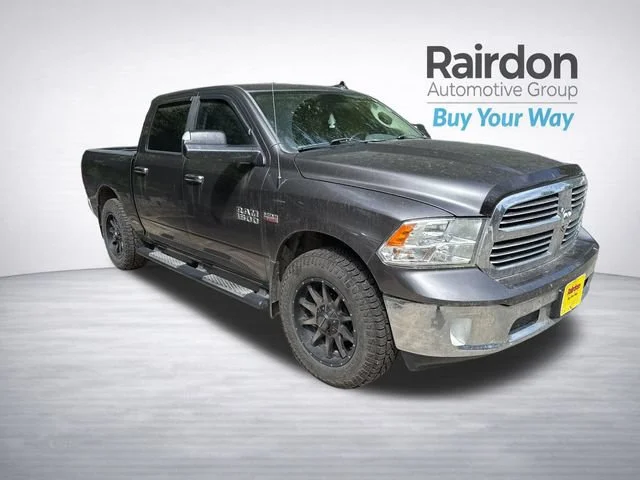 Used 2015 Granite Crystal Metallic Clearcoat Ram Big Horn image 1