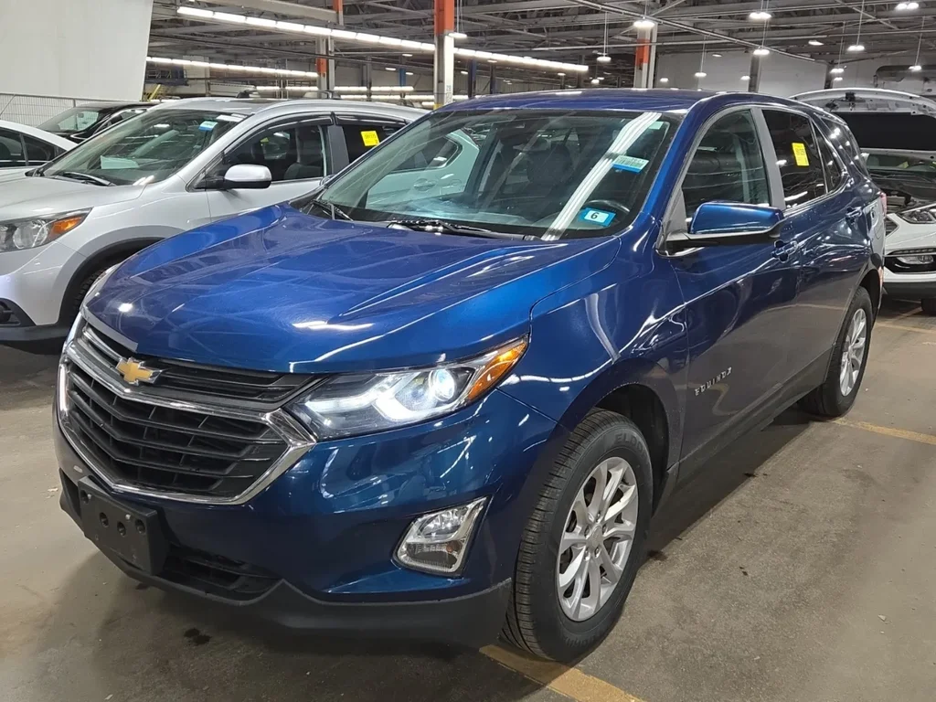 Certified Used 2021 Blue Chevrolet LT image 6
