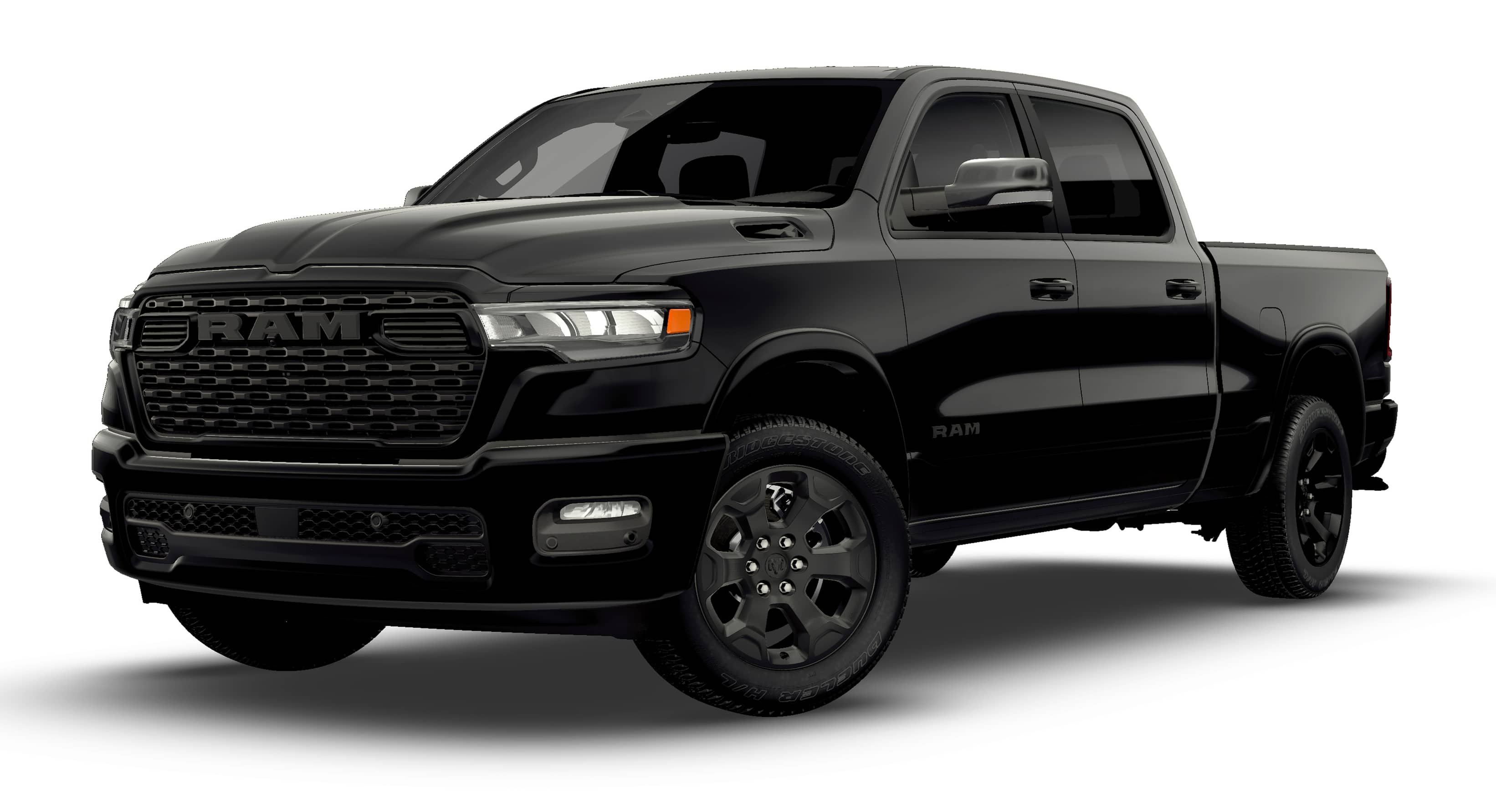 New 2026 Diamond Black Crystal Pearl-Coat Exterior Paint RAM BIG HORN image 13