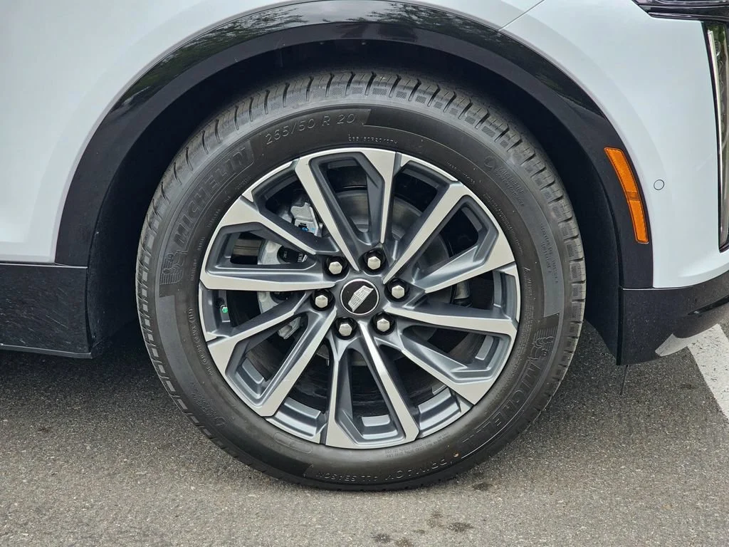 New 2026 Vibrant White Tricoat Cadillac Sport image 9