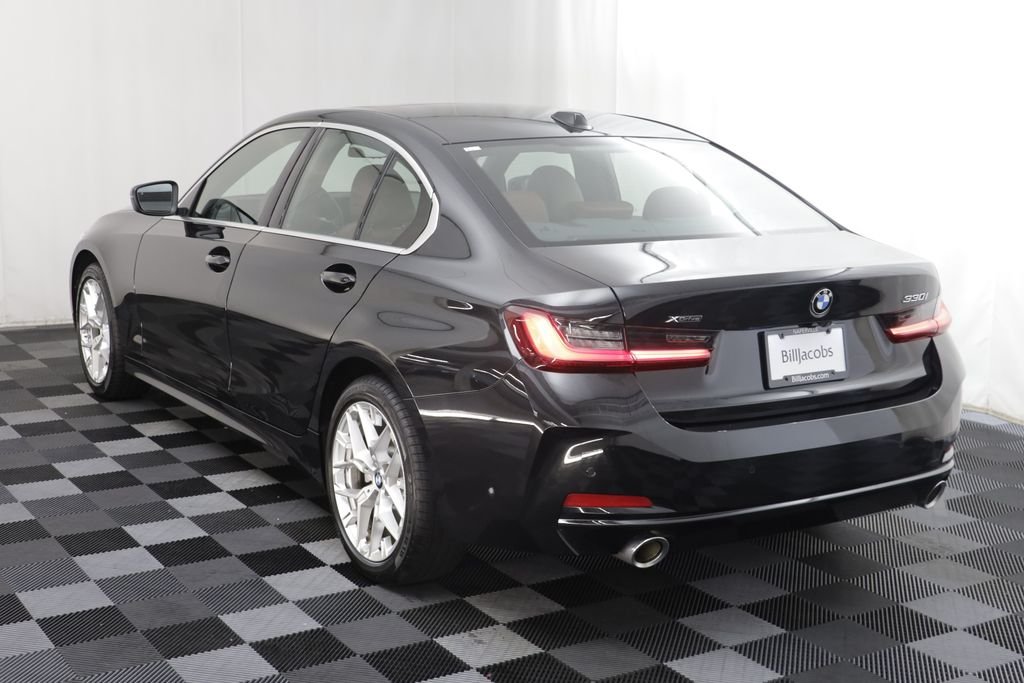 Certified Used 2025 Black Sapphire Metallic BMW 330i xDrive image 16