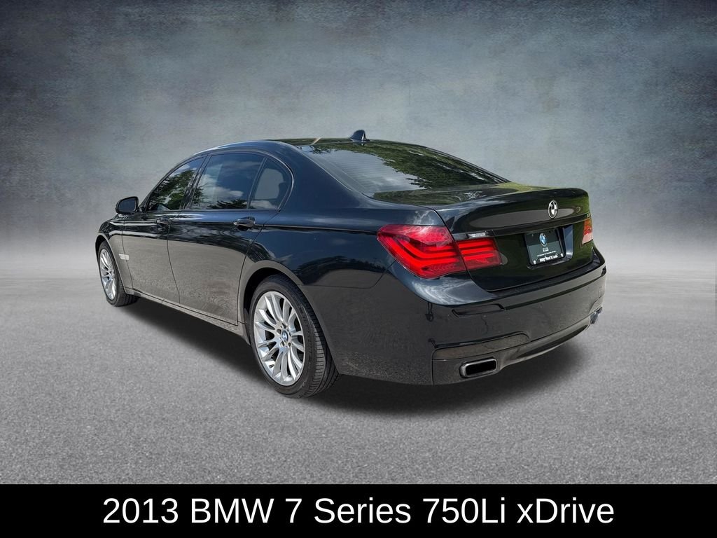 Used 2013 Black BMW 750Li xDrive image 3