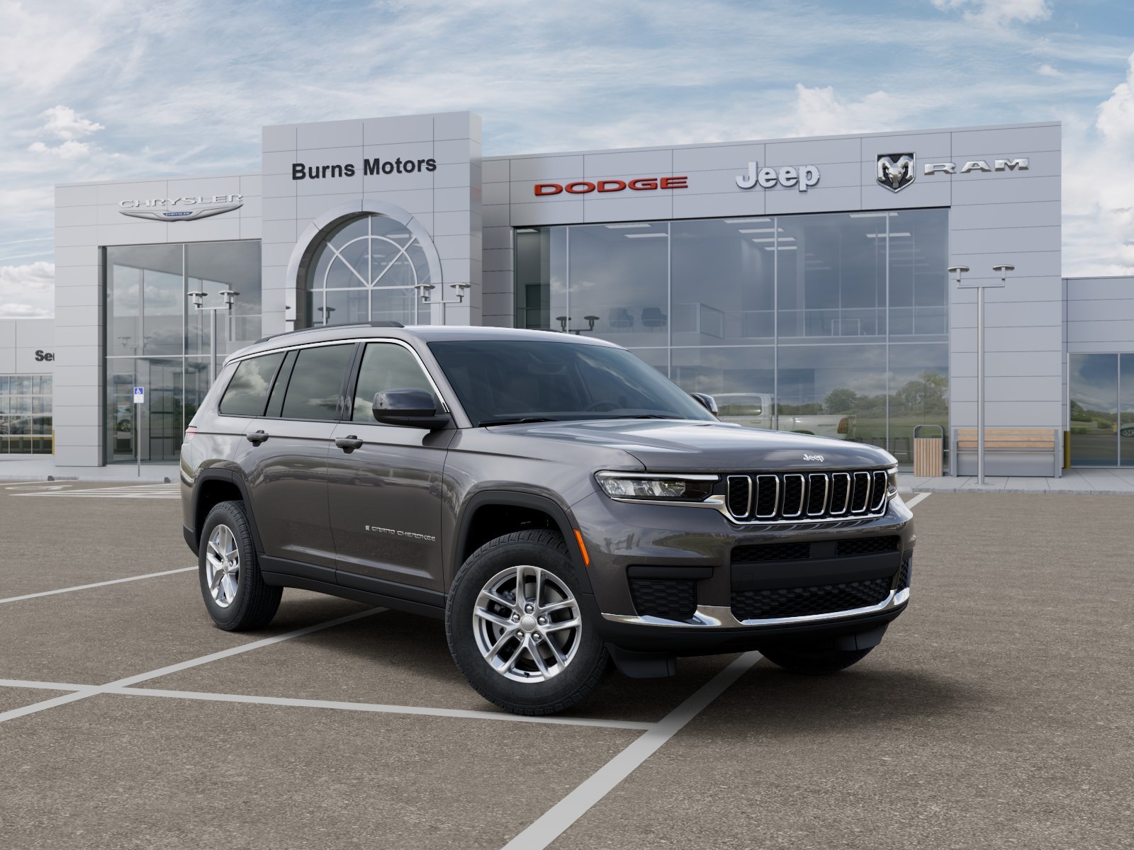 New 2026 Baltic Gray Metallic Clear-Coat Exterior Paint Jeep Laredo image 31