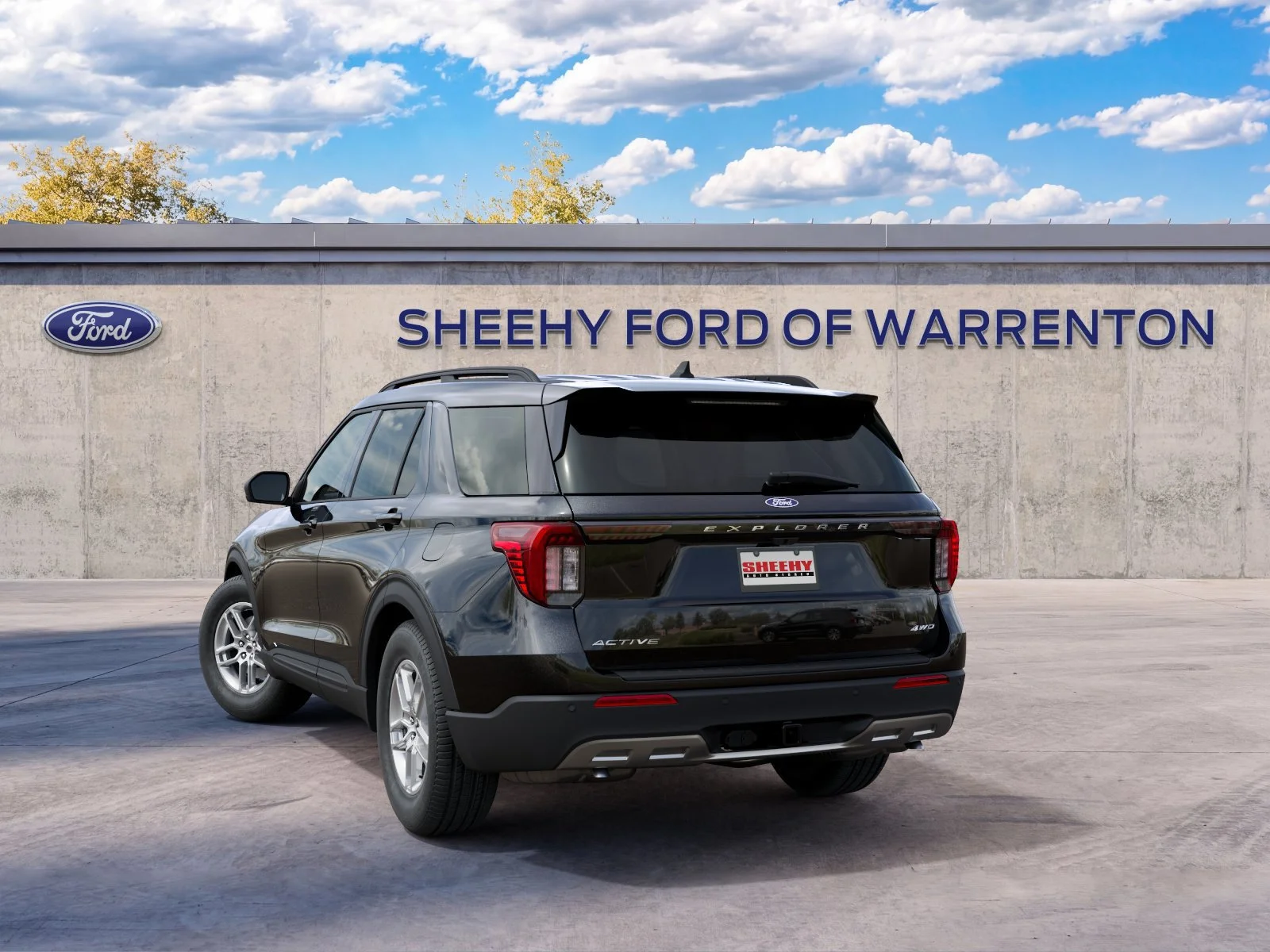New 2027 Agate Black Metallic Ford Active image 5