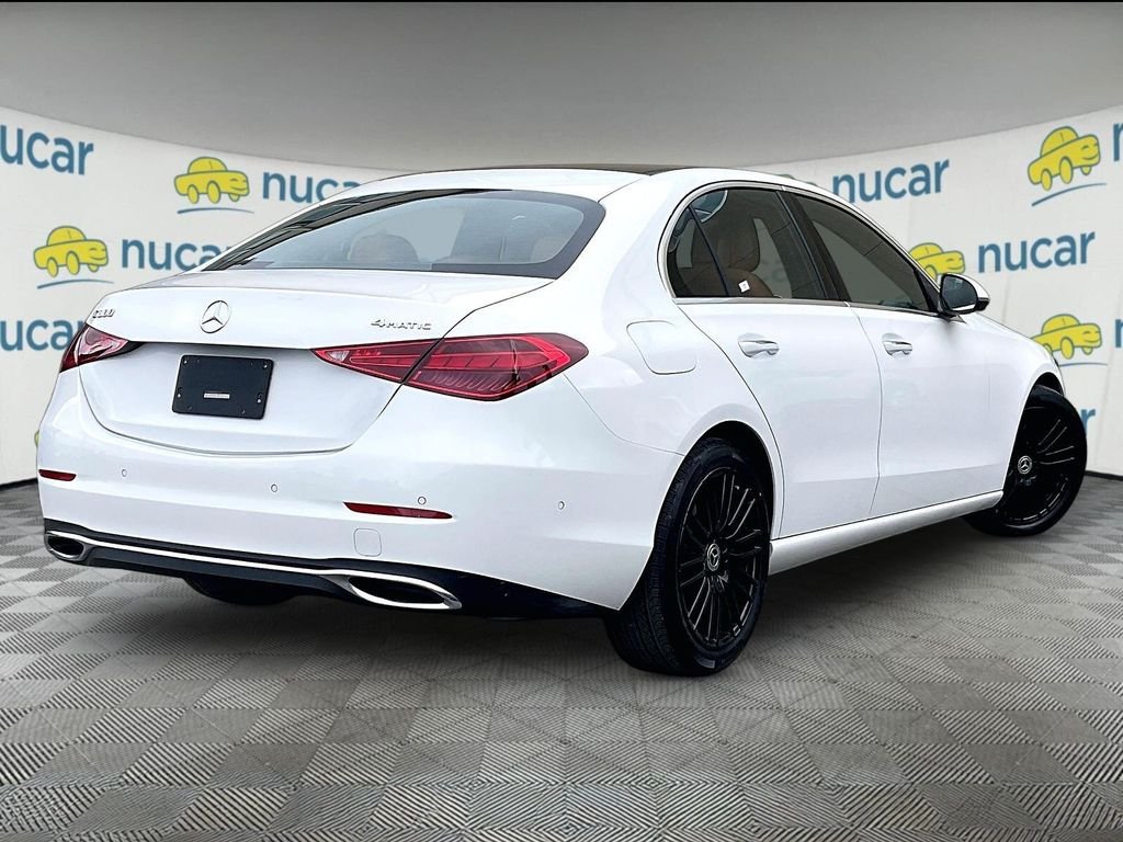 Used 2023 White Mercedes-Benz C 300 image 6