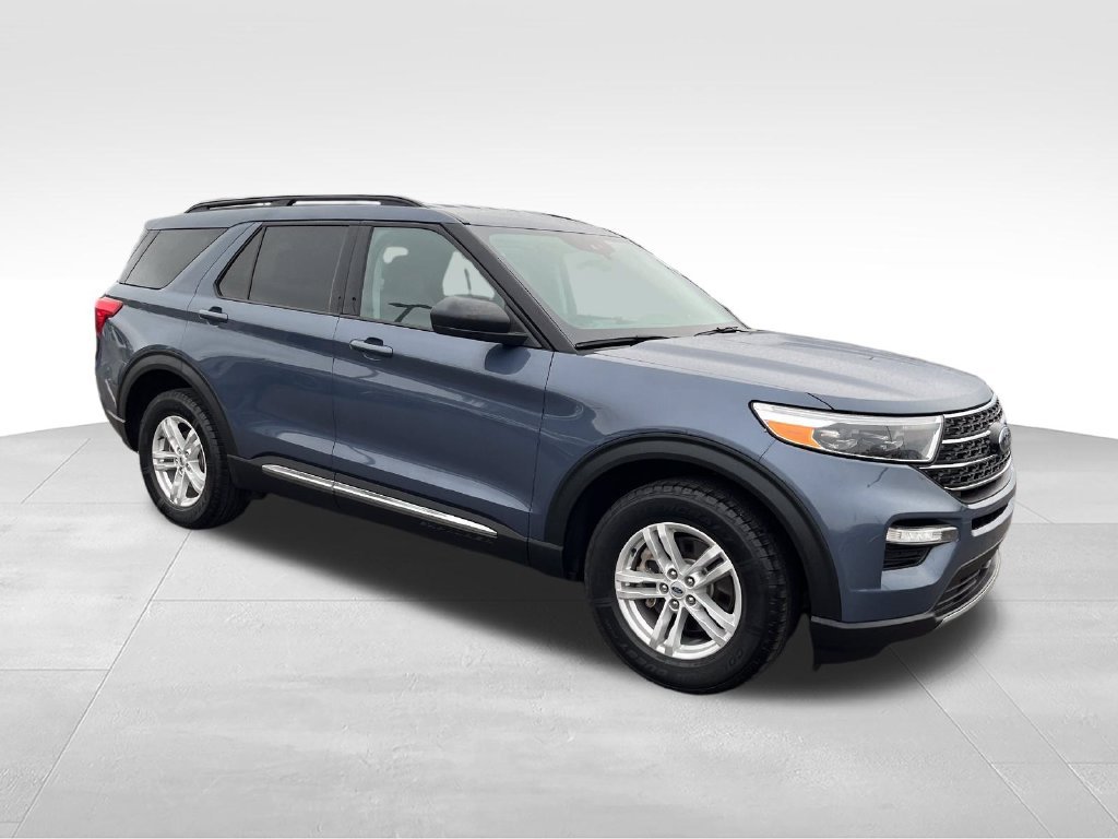 Used 2021 Blue Ford XLT image 7