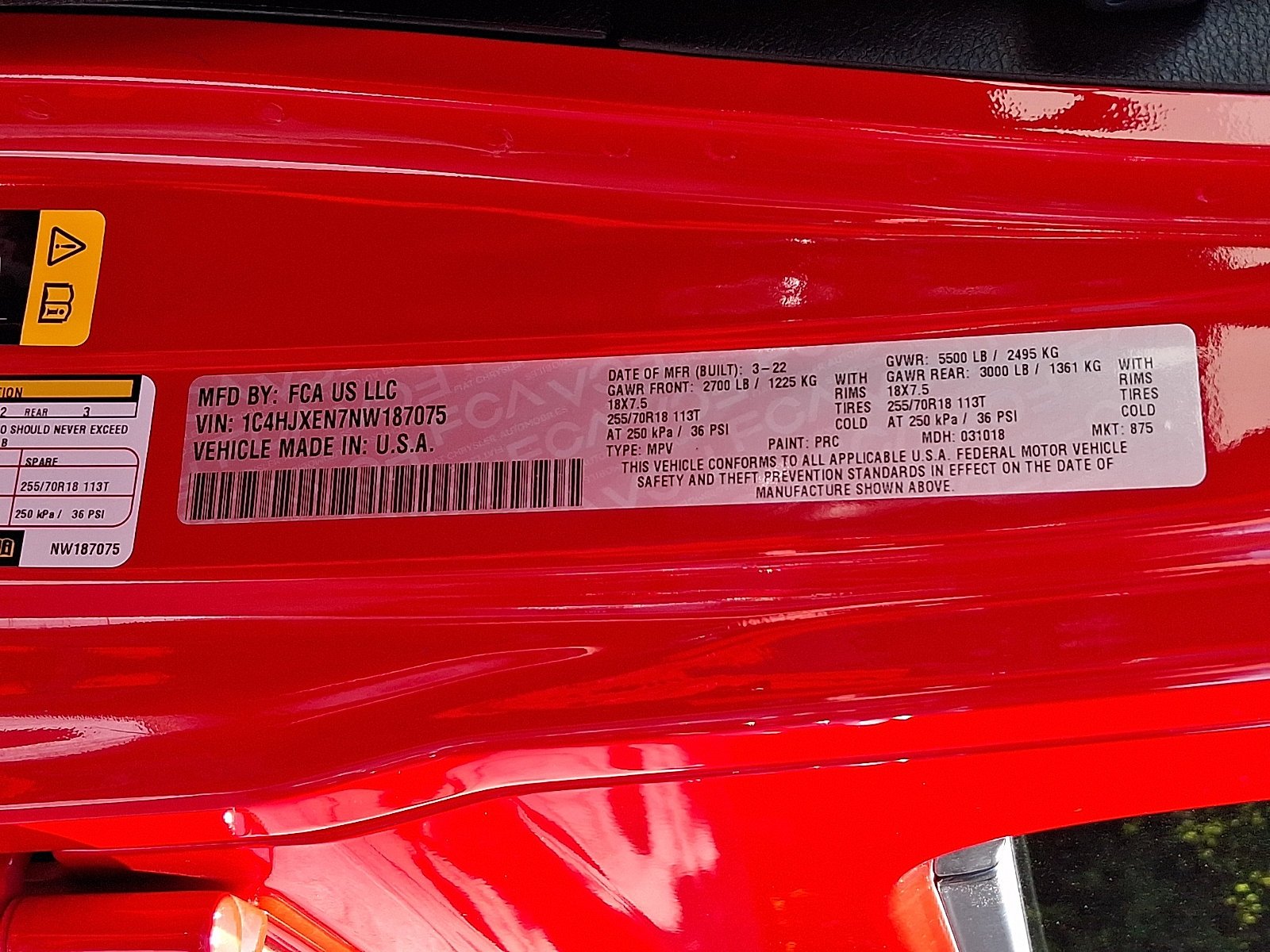 Certified Used 2022 Firecracker Red Clearcoat Jeep Unlimited Sahara Altitude image 27