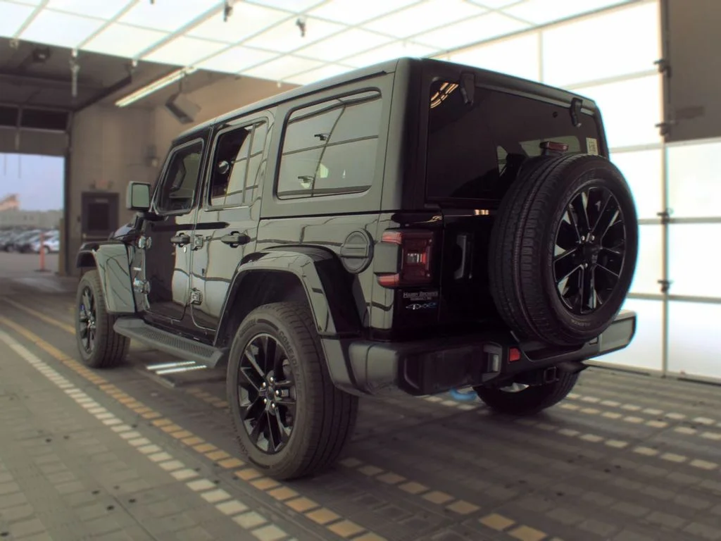 Used 2023 Black Jeep Sahara 4xe image 4