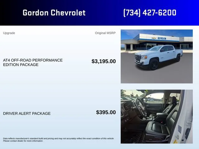 Used 2021 SUMMIT WHITE GMC 4WD AT4 w/Leather image 5