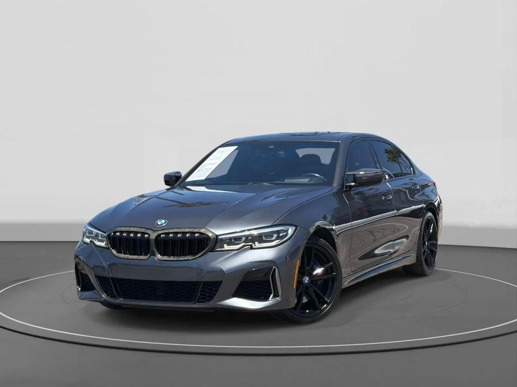 Used 2020 Mineral Grey Metallic BMW M340i image 1