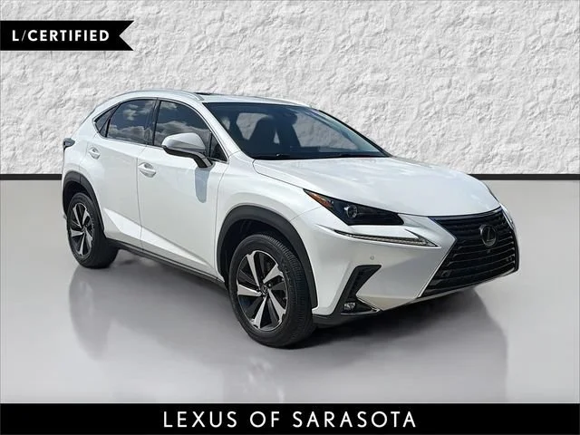 Certified Used 2021 White Pearl Lexus NX 300 image 1