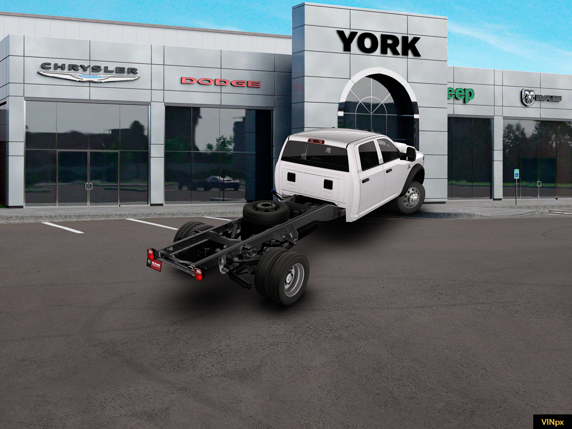 New 2026 Bright White Clear-Coat Exterior Paint RAM Tradesman image 7