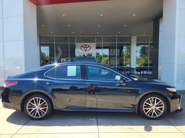 Used 2021 Blue Toyota XLE image 3
