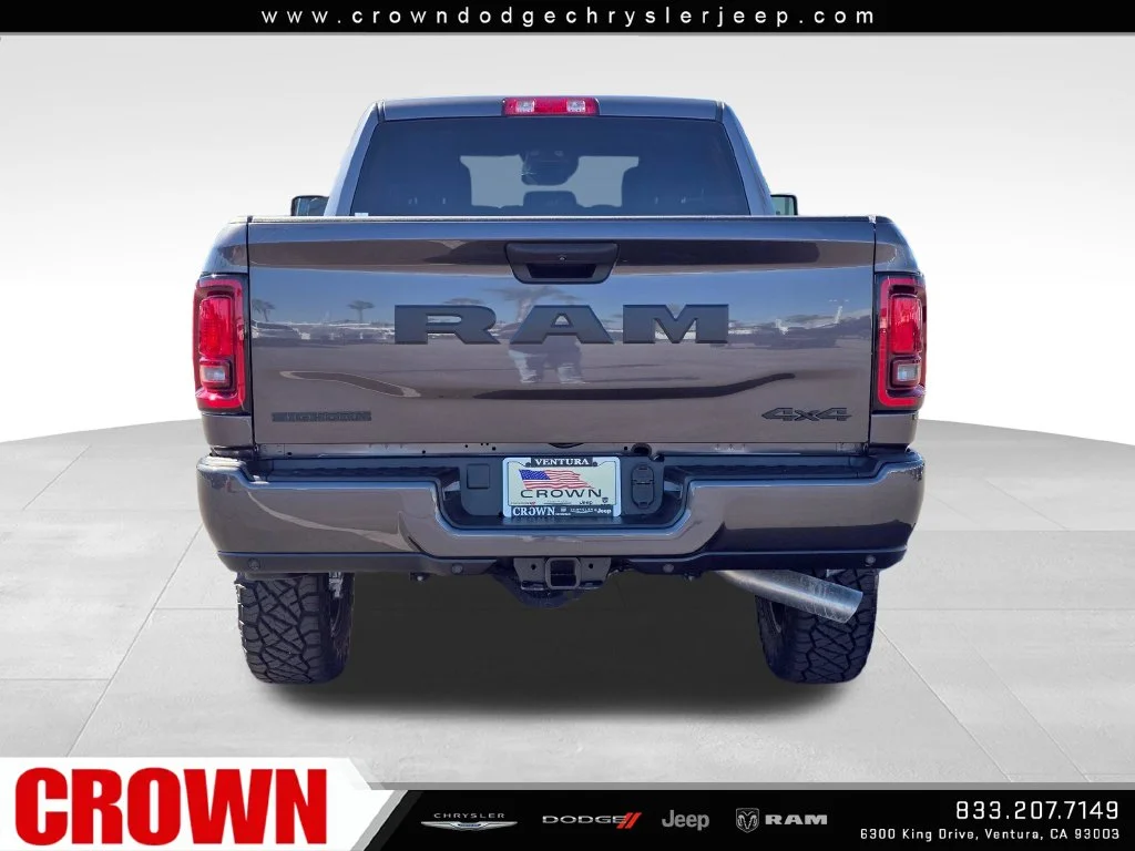 New 2026 Granite Crystal Metallic Clear-Coat Exterior Paint RAM Big Horn image 36