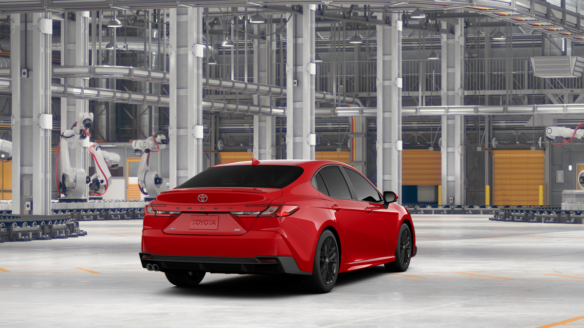 New 2026 Supersonic Red Toyota SE image 9