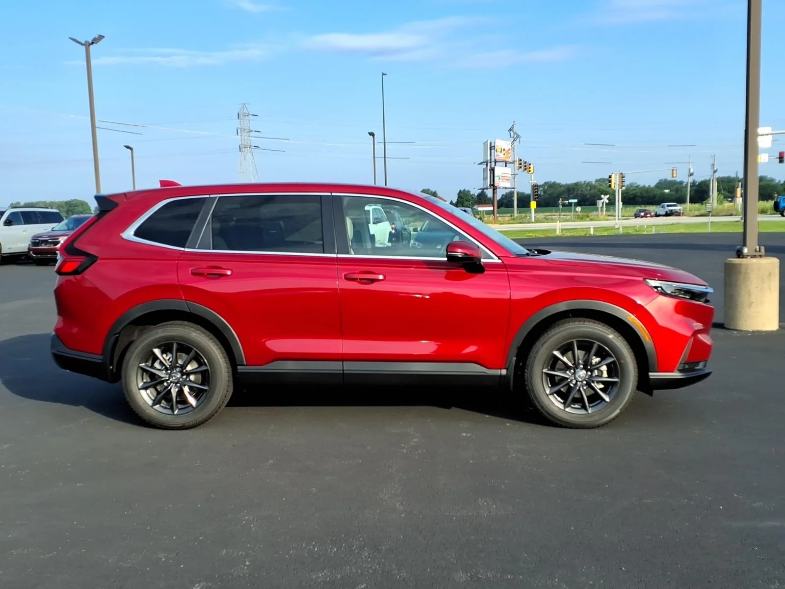 New 2026 Radiant Red Metallic Honda EX-L image 2