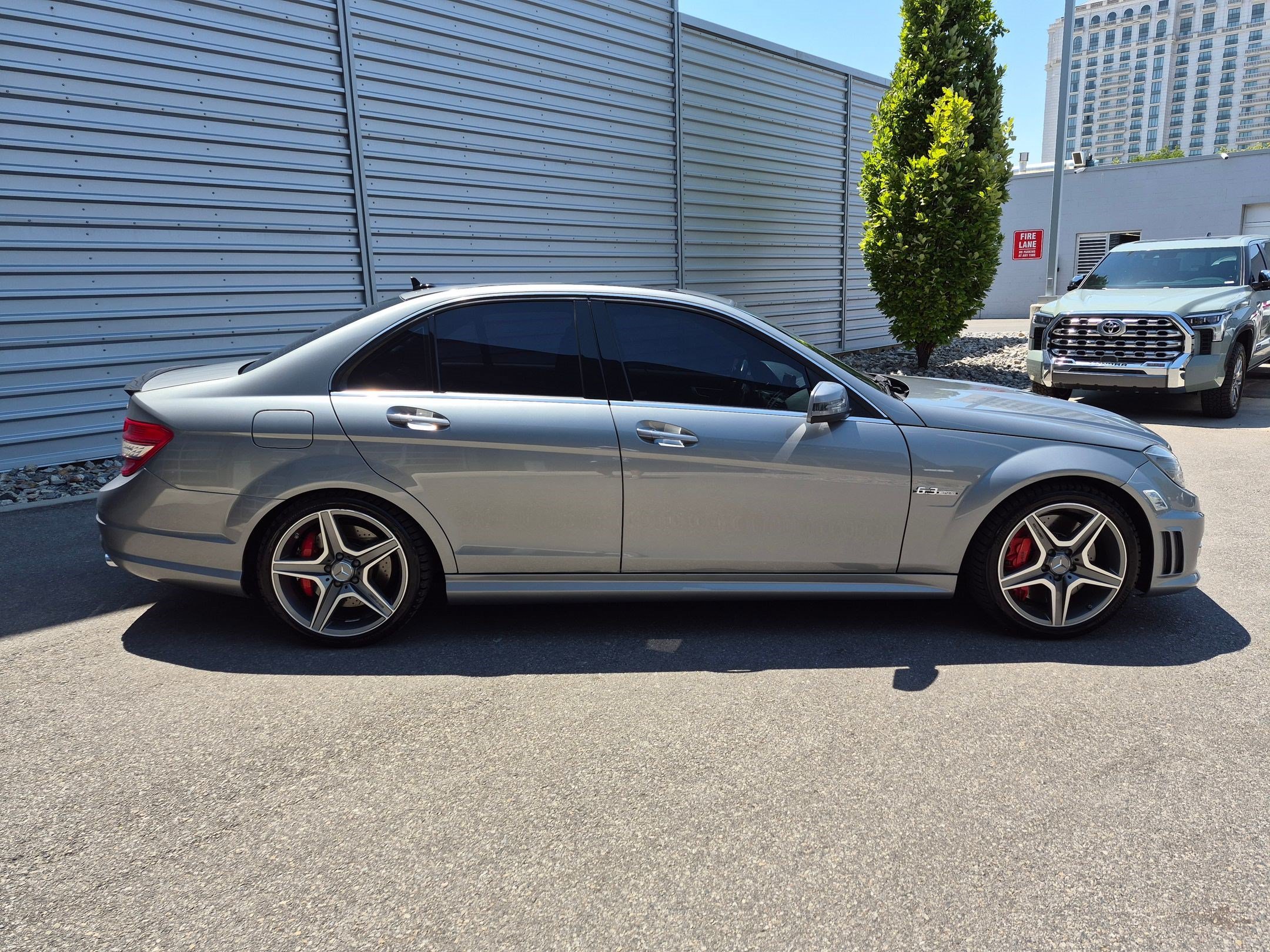 Used 2010 Gray Mercedes-Benz C 63 AMG® image 2