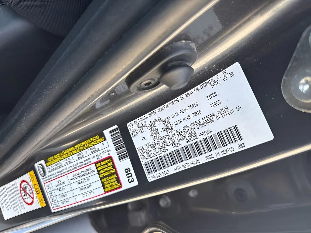 Used 2020 Gray Toyota SR5 image 33