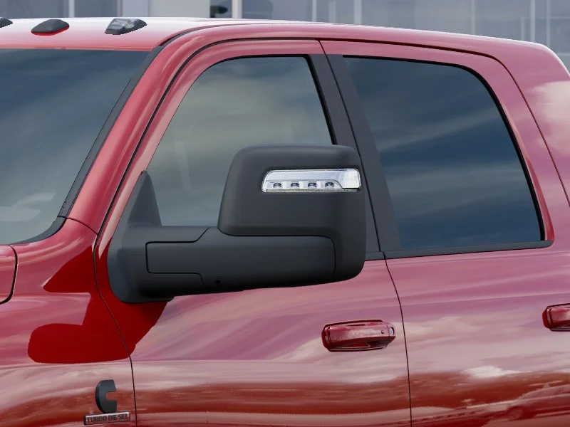 New 2026 Flame Red Clear-Coat Exterior Paint RAM Laramie image 39