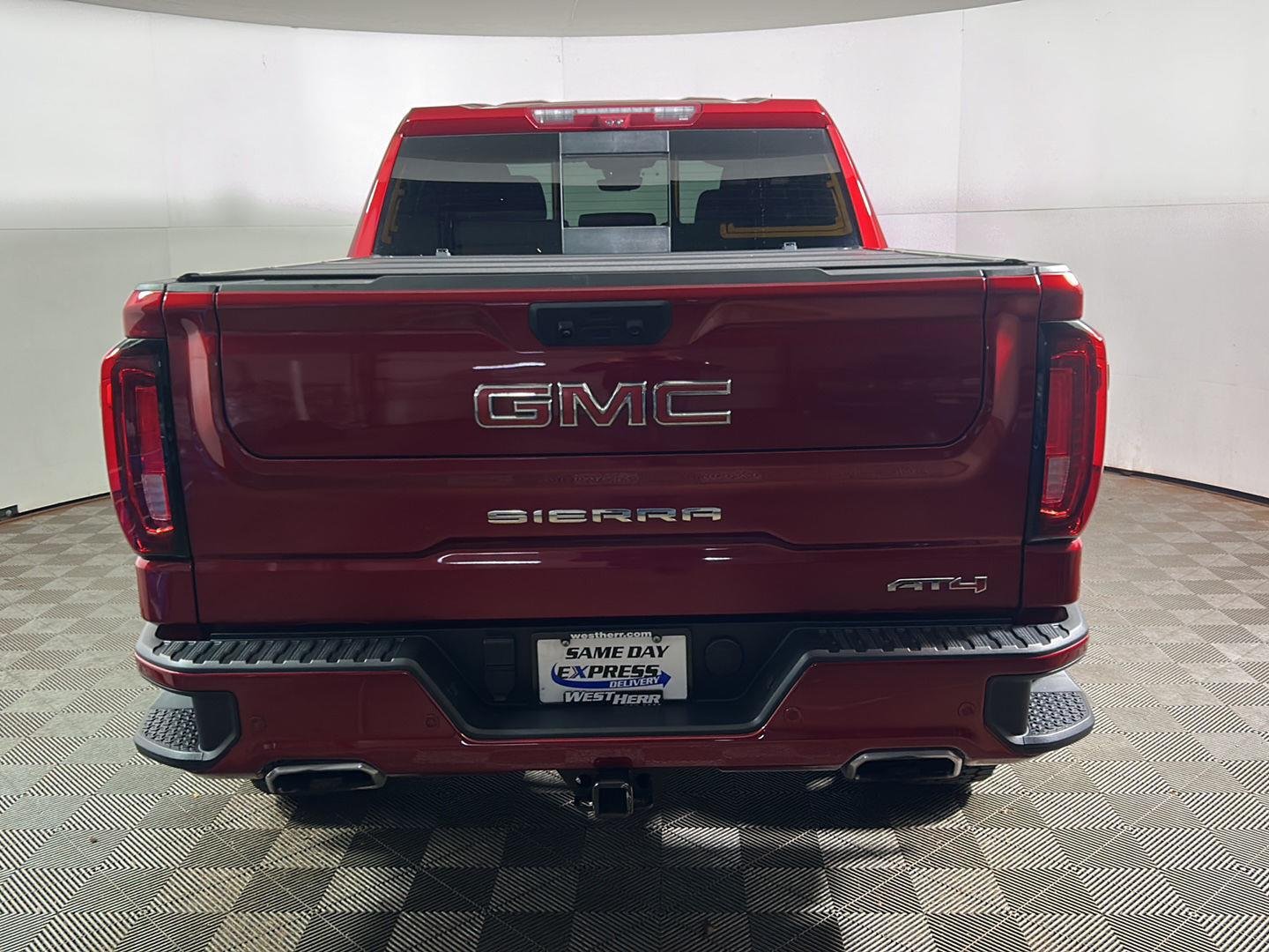 Used 2025 Volcanic Red Tintcoat GMC AT4 image 7