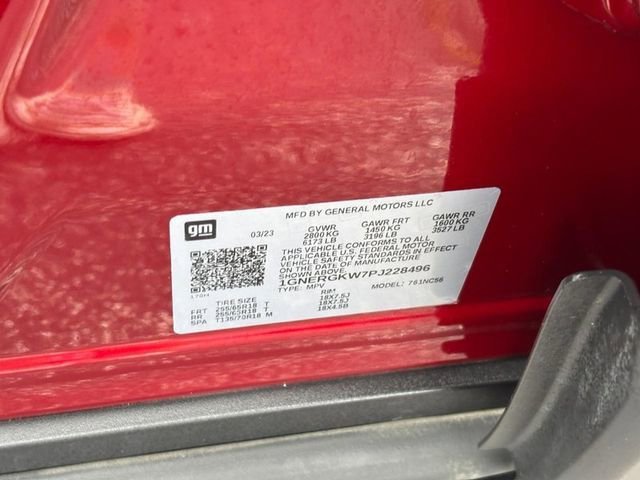 Certified Used 2023 Radiant Red Tintcoat Chevrolet LT Cloth image 24