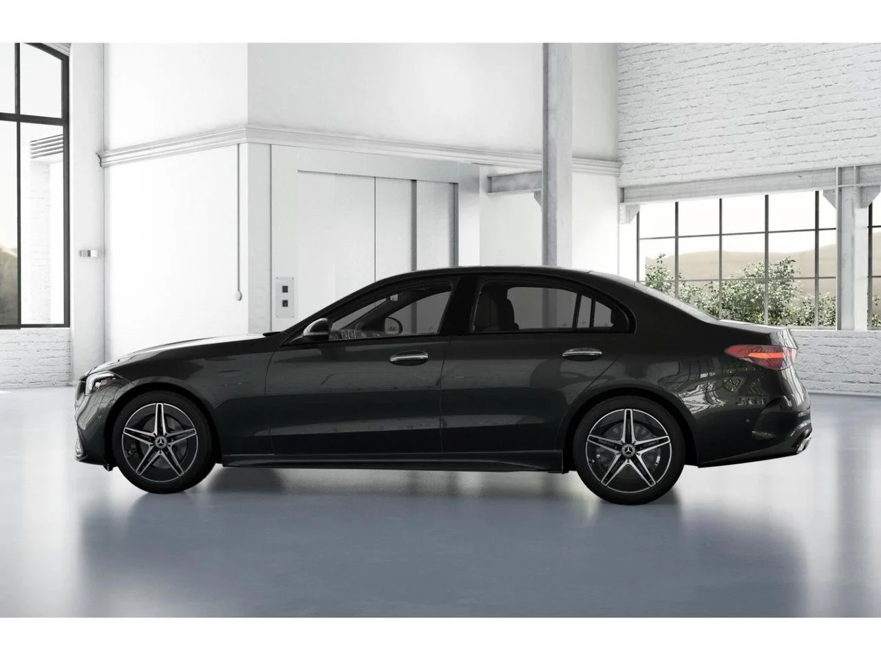 New 2026 Graphite Grey Metallic Mercedes-Benz C 300 image 33