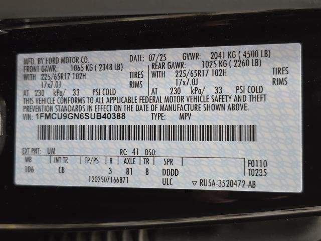 Used 2025 Agate Black FORD ACTIVE image 29