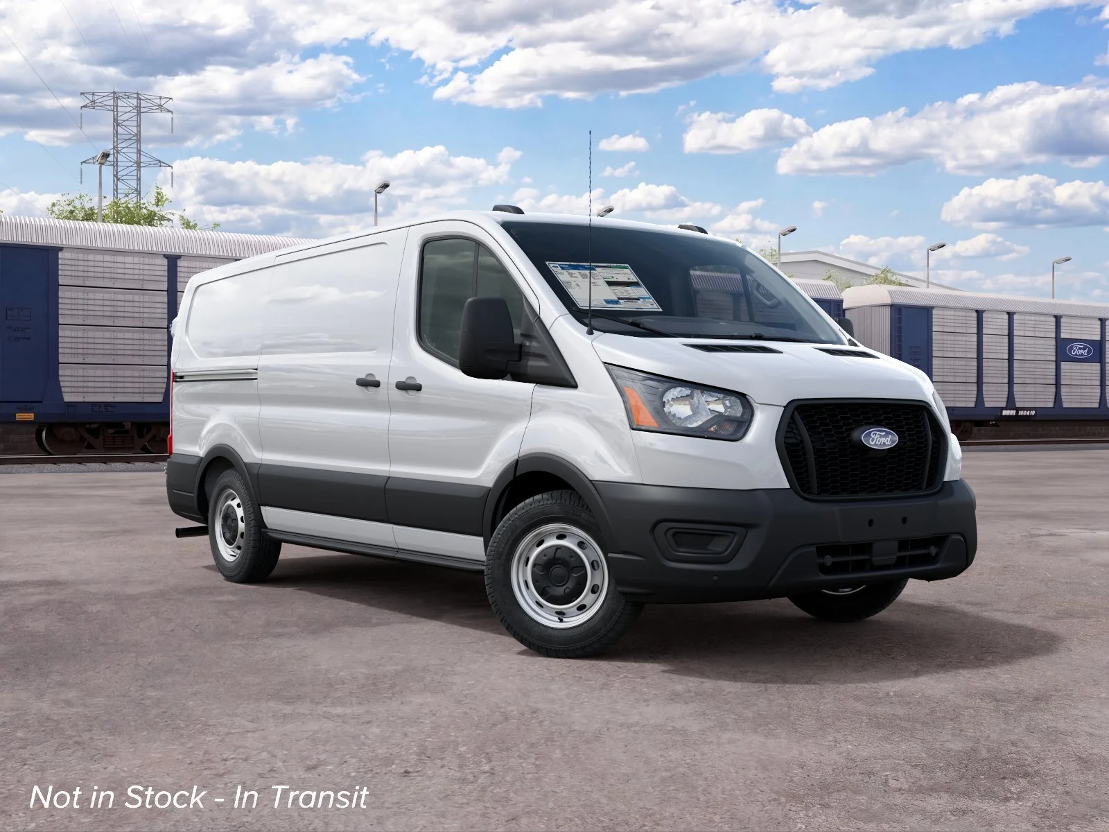 New 2027 Oxford White Ford Cargo Van image 4