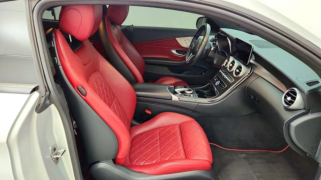 Used 2021 Iridium Silver Metallic Mercedes-Benz C 300 Coupe w/ AMG® Line & Designo Nappa Leather Pkg image 22