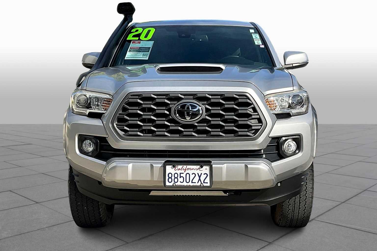 Used 2020 Silver Sky Metallic Toyota TRD Sport image 3
