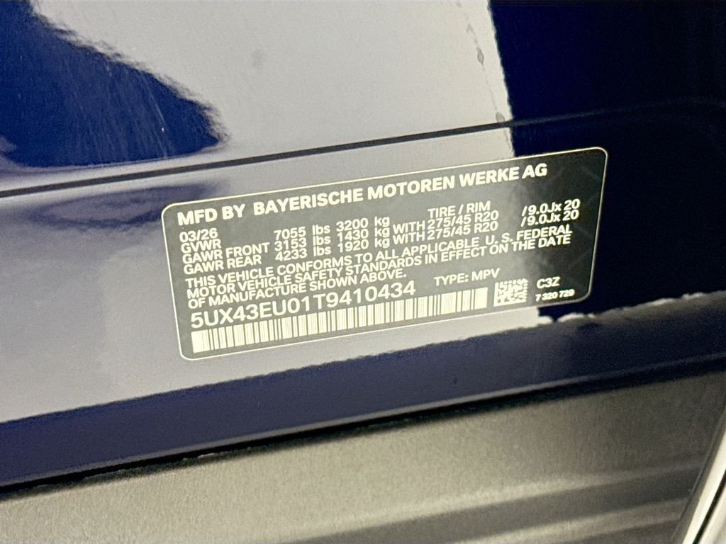 New 2026 Blue BMW xDrive50e image 34