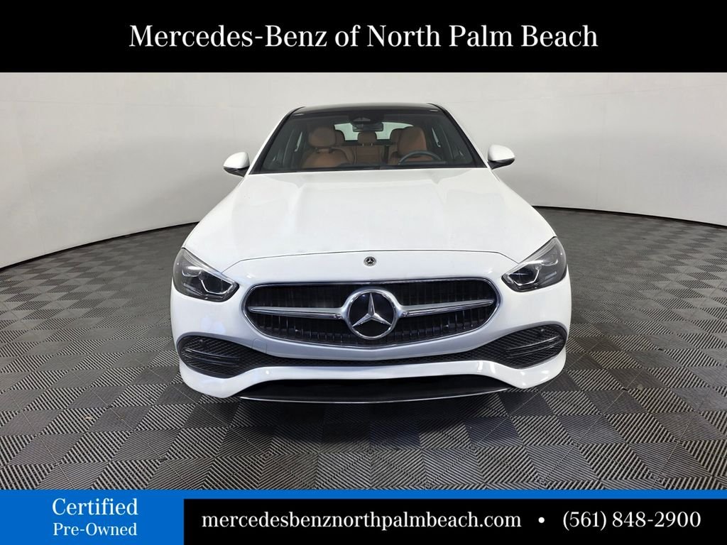 Used 2025 White Mercedes-Benz C 300 image 2