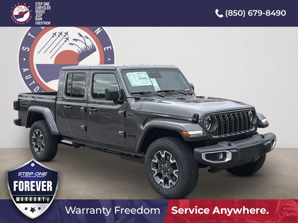 New 2026 Granite Crystal Metallic Clear-Coat Exterior Paint Jeep Sahara image 1
