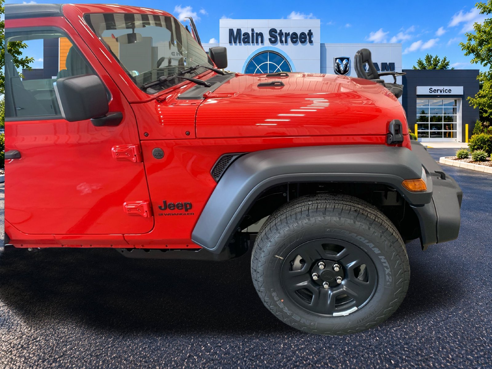 New 2026 Firecracker Red Clear-Coat Exterior Paint Jeep Sport image 22