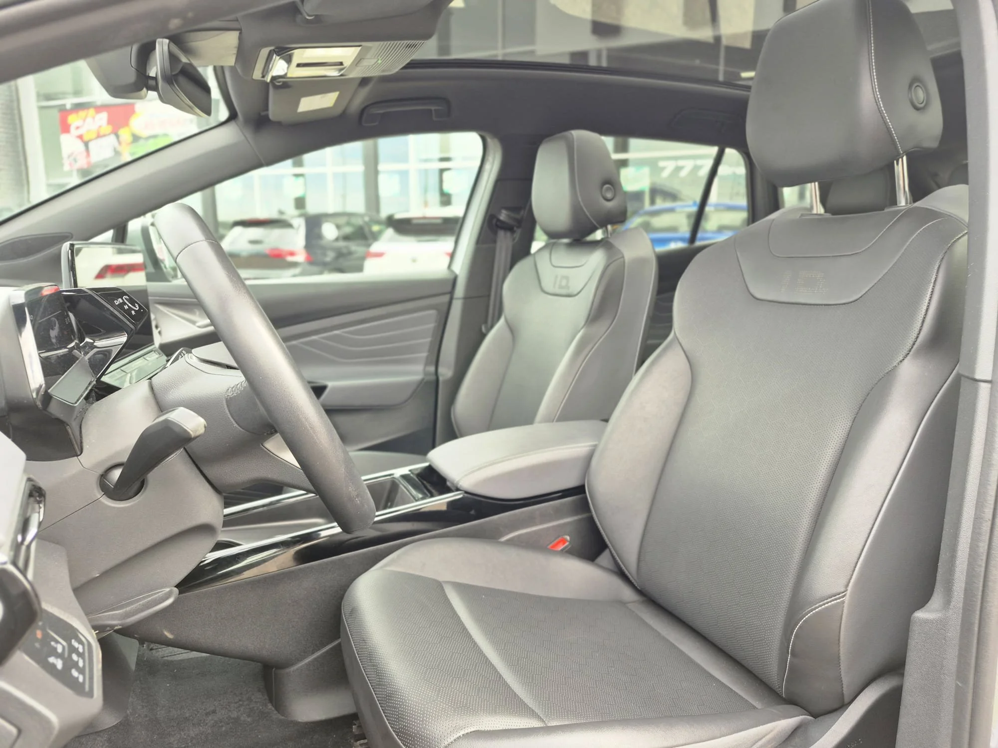 Certified Used 2023 Silverbird Metallic Volkswagen Pro AWD*Full EV | Htd Massage Seats | Glass Roof | Htd Wheel | Nav | Adaptive Cruise | SK On Battery image 7