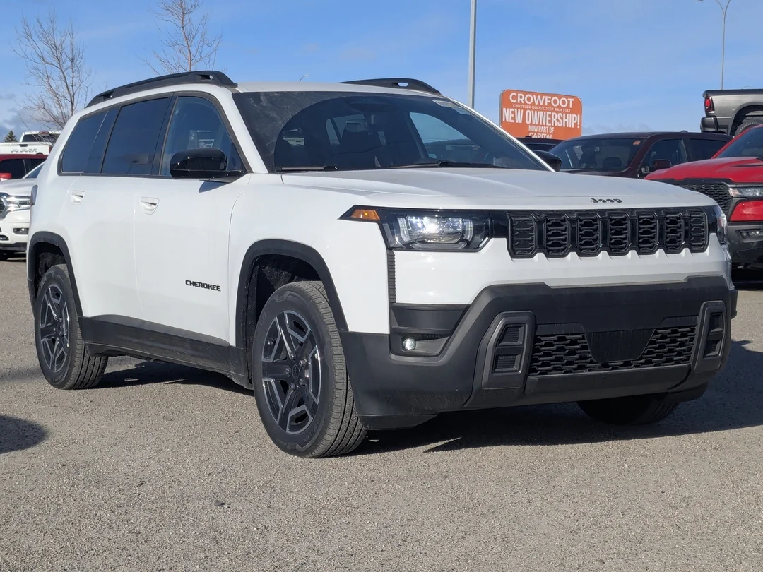 New 2026 White Jeep Laredo - - 4x4 - Pkg 23F - Compact Spare - 1.6L Turbo Hybrid - 12.3 Touchscreen & More! image 2