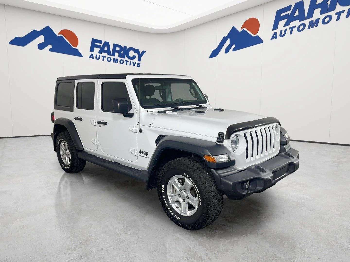 Used 2023 Bright White Clearcoat Jeep Sport S image 5