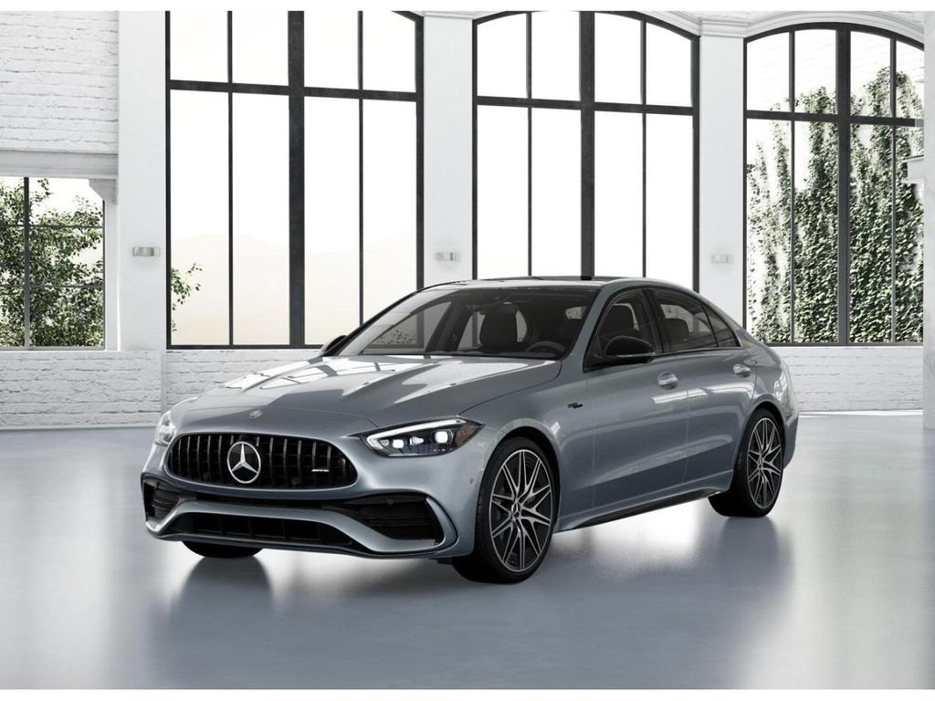 New 2026 Cirrus Silver Metallic Mercedes-Benz AMG® C 43 4MATIC® Sedan image 82