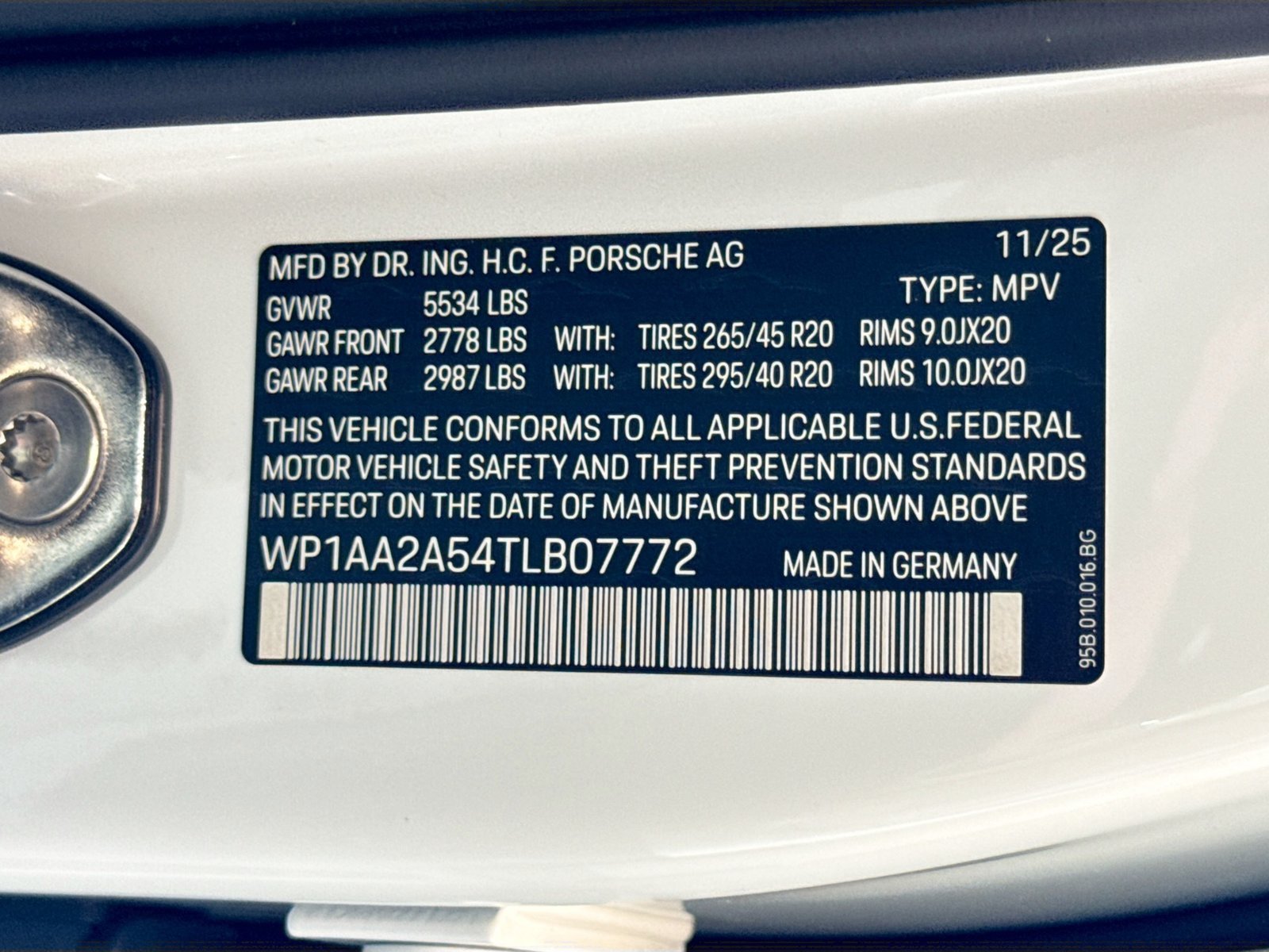 Used 2026 White Porsche  image 27