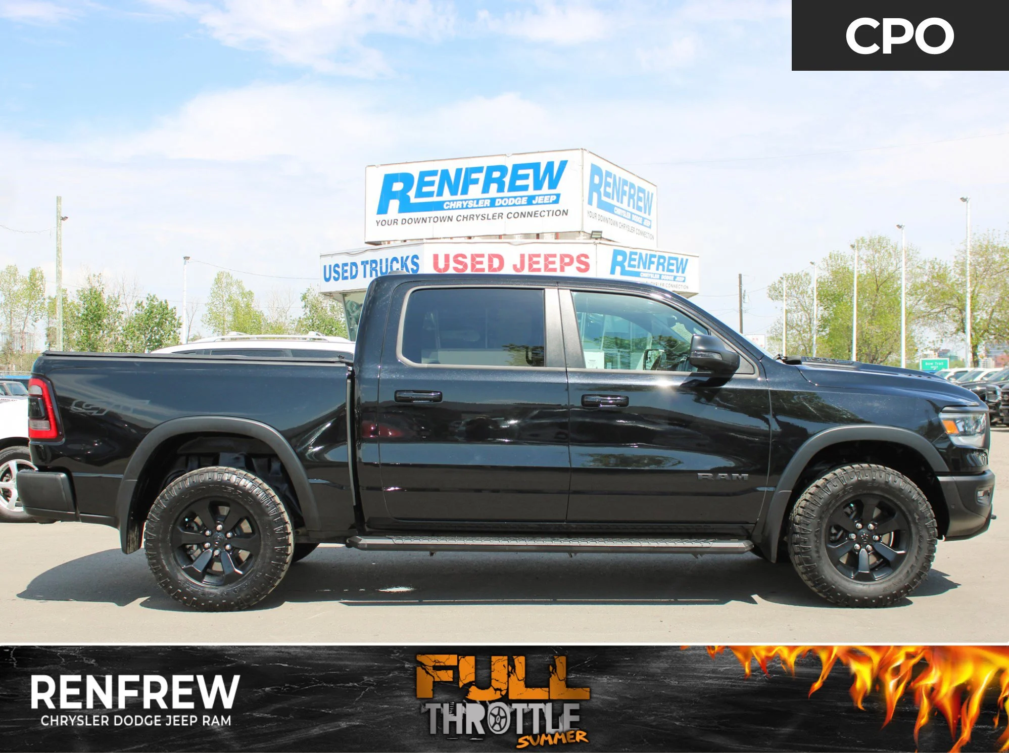 Certified Used 2023 Black RAM Rebel * G/T Package | Low KM