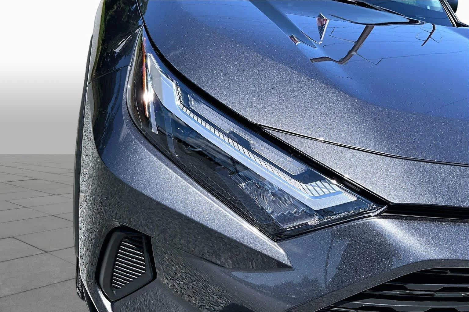 Used 2023 Magnetic Gray Metallic Toyota LE image 28