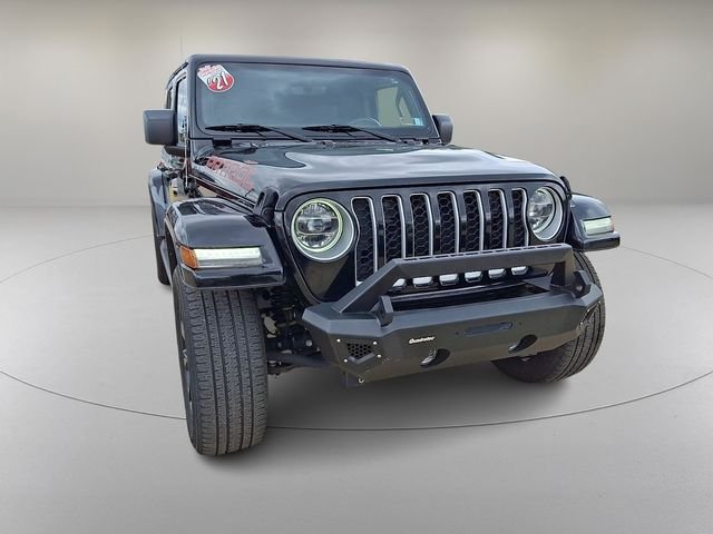 Used 2021 Black Jeep Unlimited Sahara 4xe image 2