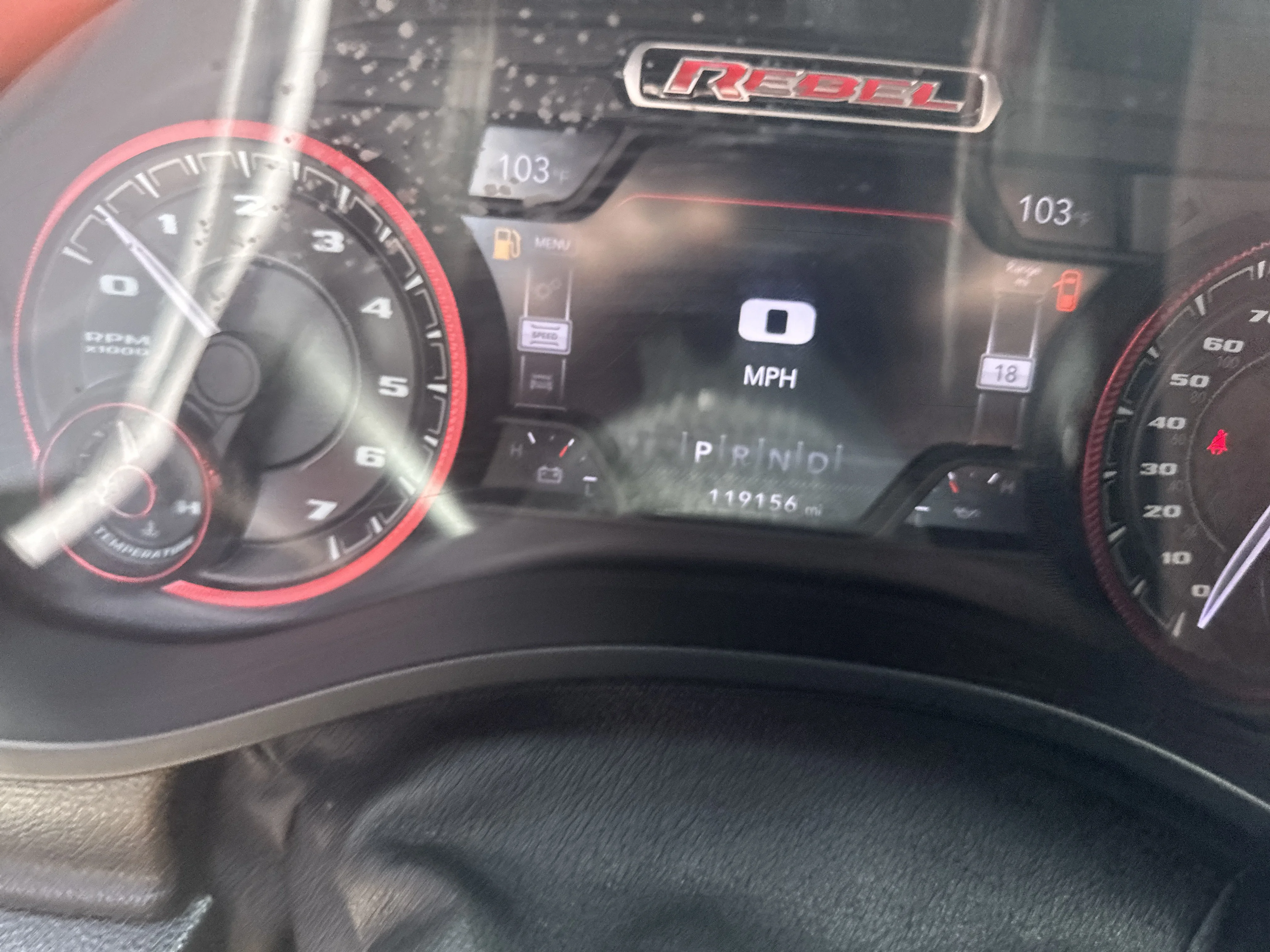 Used 2019 Bright White Clearcoat Ram Rebel image 10