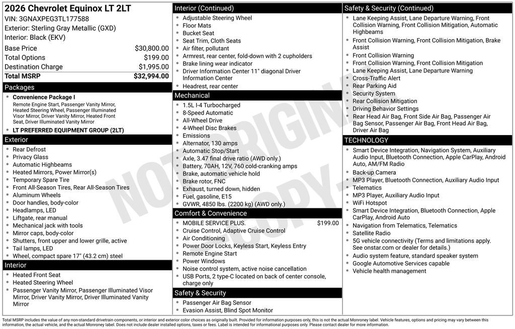 2026 Chevrolet Equinox LT - Photo 21