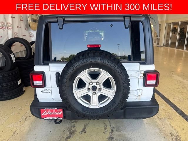 Used 2021 White Jeep Sport RHD 4x4 image 7