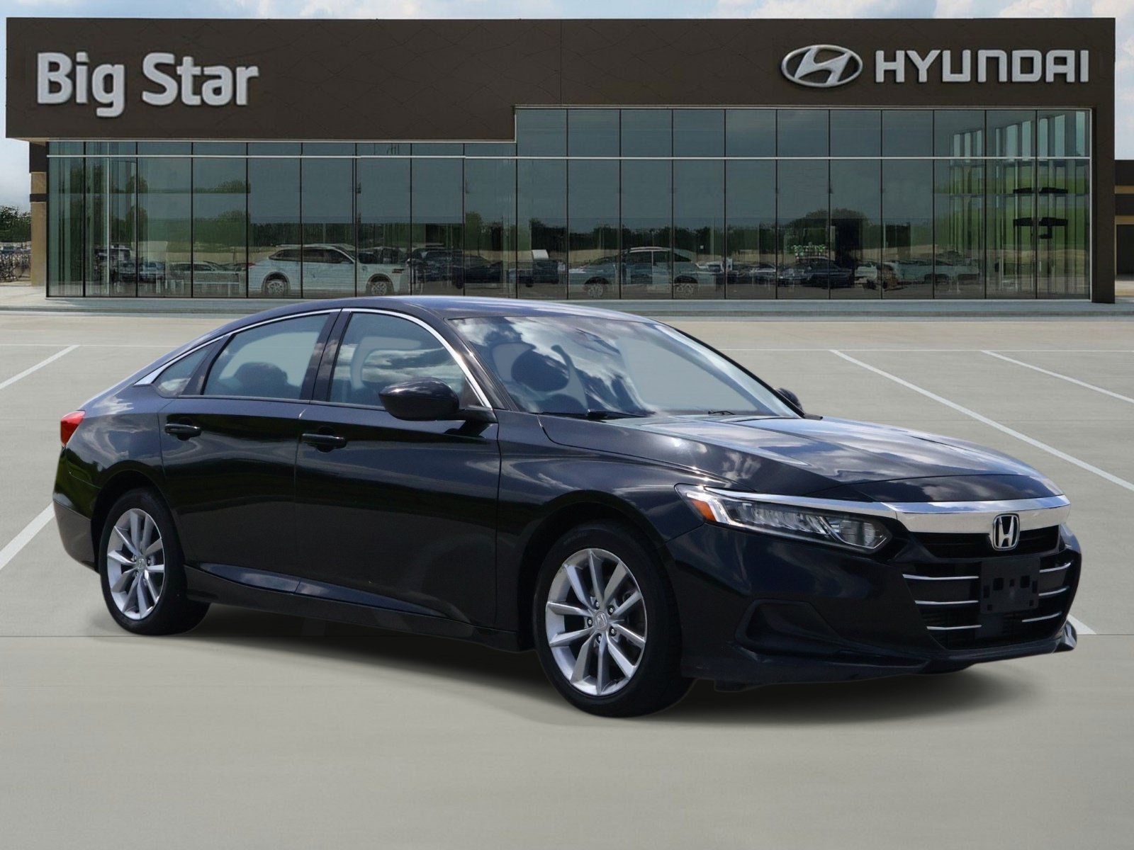 Used 2021 Crystal Black Pearl Honda LX image 6